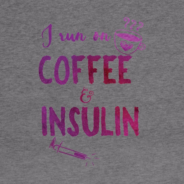 Coffee and Insulin - purple by papillon